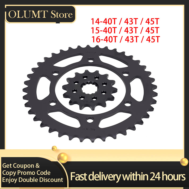 Motorcycle Gear Usa - 520 Chain 14T 15T 16T 43T