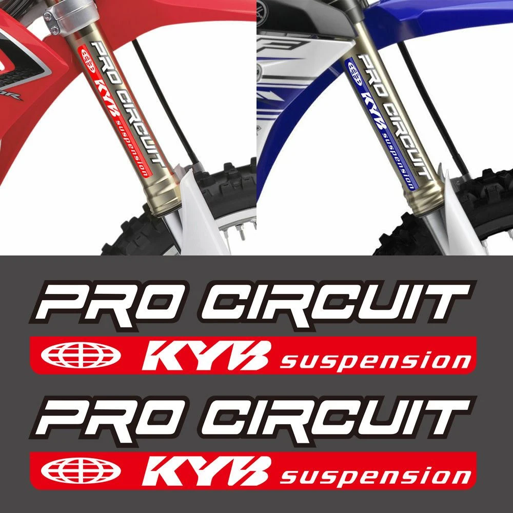 Motorcycle Gear Deals - PRO CIRCUIT KYB Suspension Fork Stickers