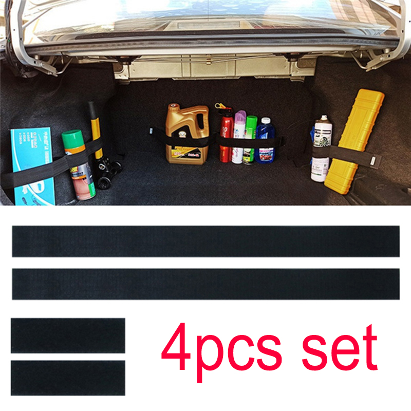 Tail Bag Rack - Car Trunk Organizer Elastic Fixing Belt
