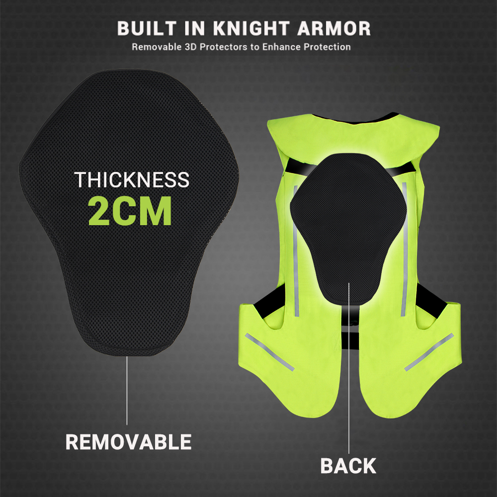 Motorcycle Airbag Jacket Off-r - Gearx Motorcycle Jacket 评论和价格