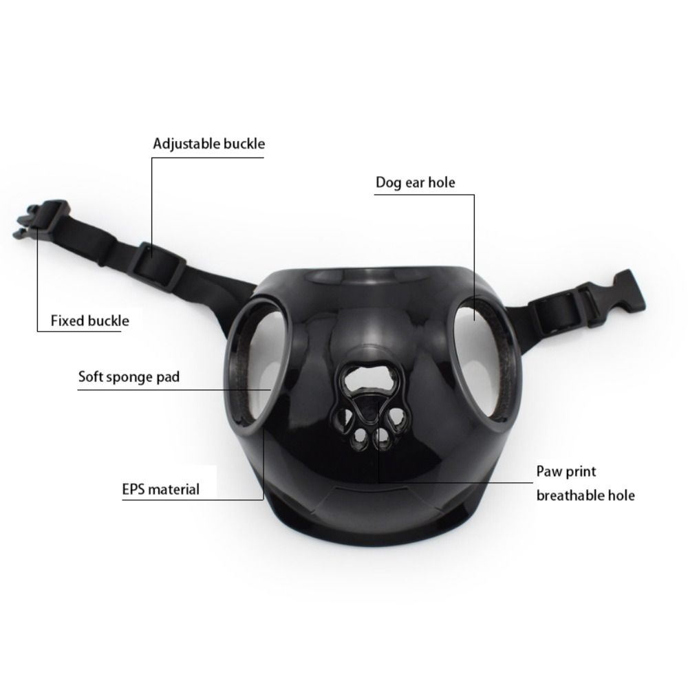 Plastic Pet Dog Helmets With E - Motorcycle Gear Dogs 评论和价格