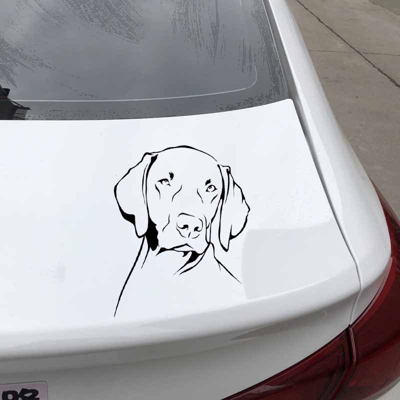 Weimaraner Dog Outline Waterpr - Motorcycle Gear Dogs 评论和价格