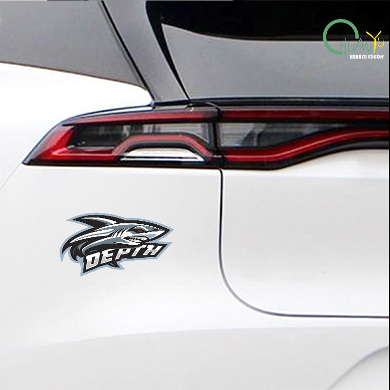 Shark sticker creative persona - Motorcycle Gear Equipment 评论和价格