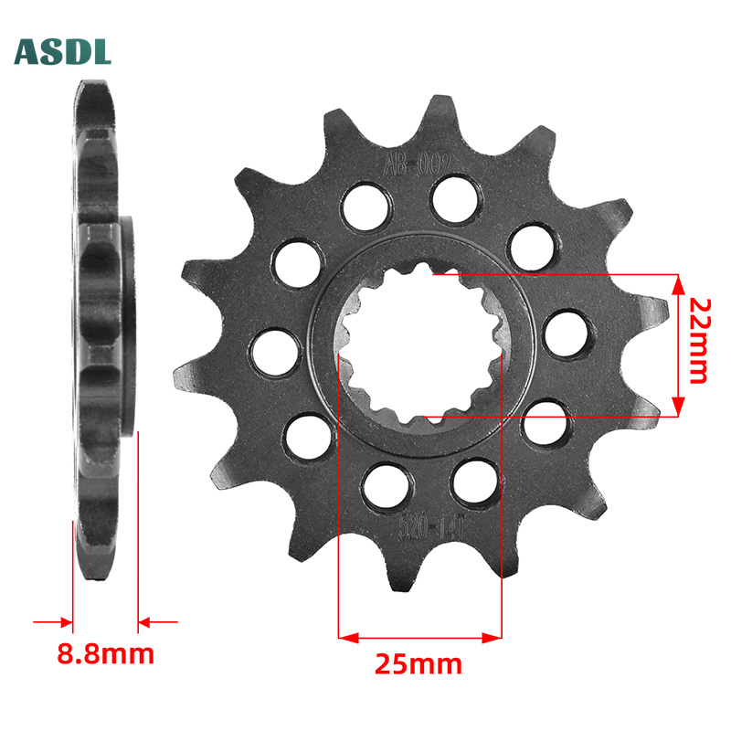 520 Motorcycle Front Rear Gear - Motorcycle Gear Usa 评论和价格