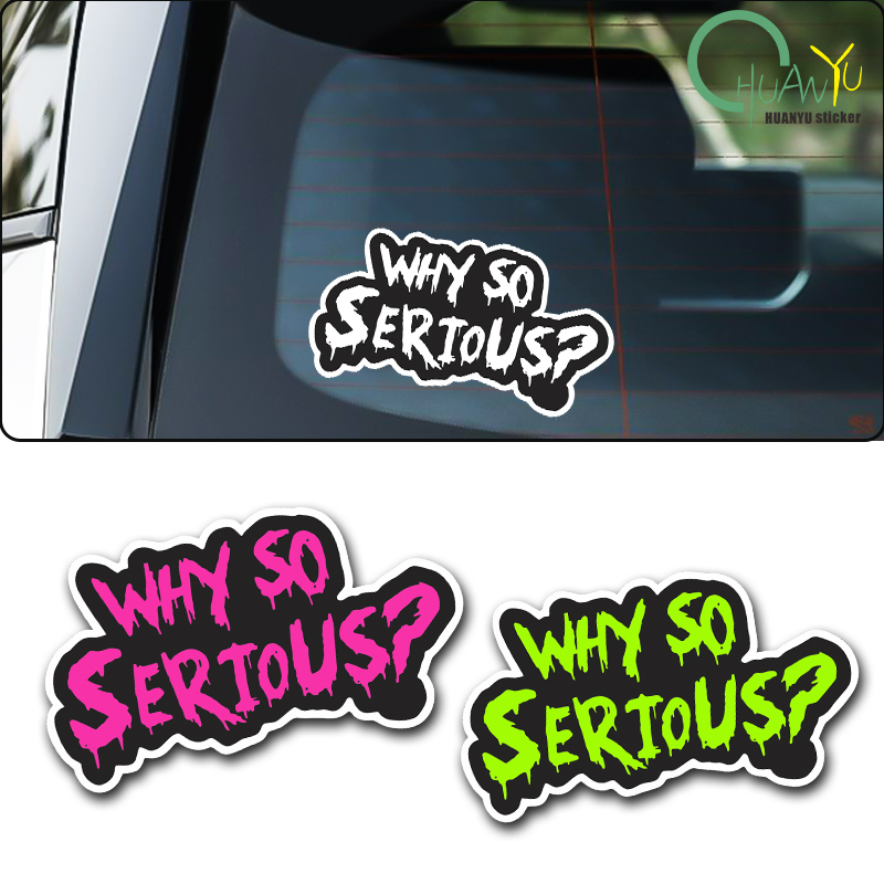 Why So Serious English Funny C - Motorcycle Gear Equipment 评论和价格