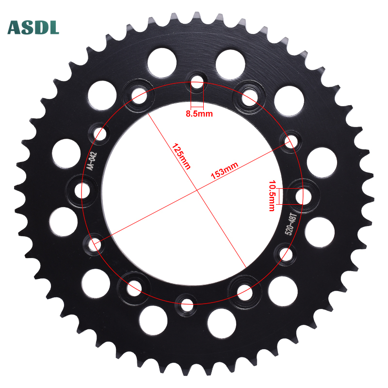 520 Chain 48T 13T Teeth Motorc - Motorcycle Gear Usa 评论和价格