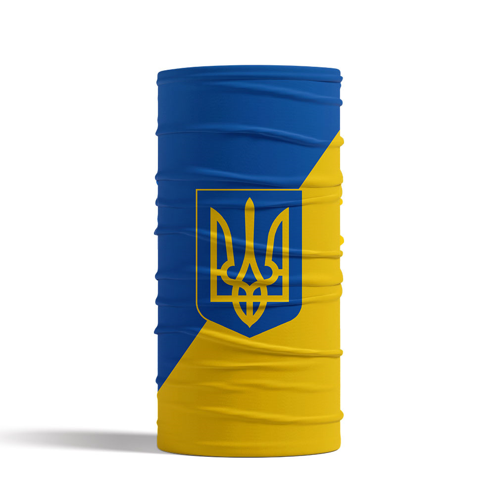 Ukraine Flag Pattern Bandana H - Motorcycle Gear Pattern 评论和价格