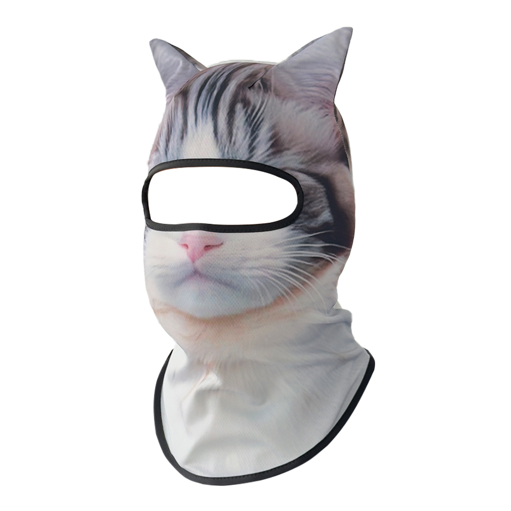 3D Animal Face Mask Motorcycle - Motorcycle Gear Dogs 评论和价格