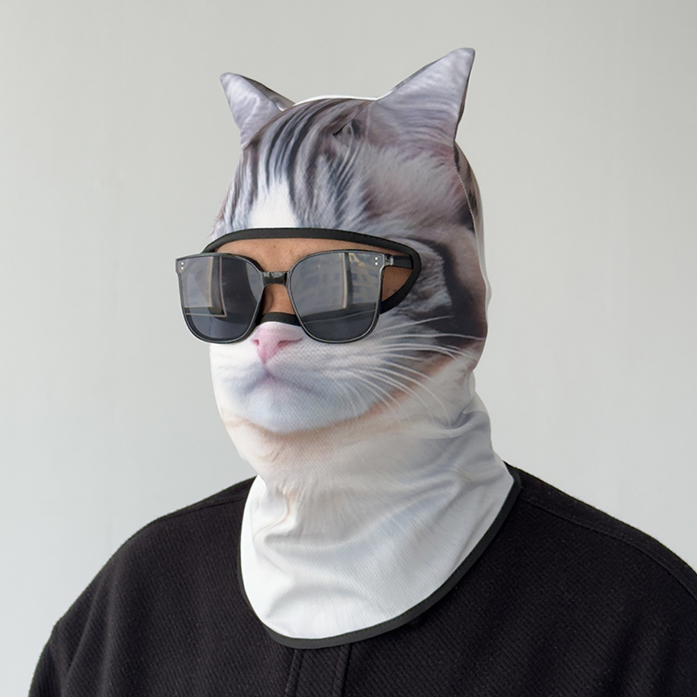 3D Animal Face Mask Motorcycle - Motorcycle Gear Dogs 评论和价格