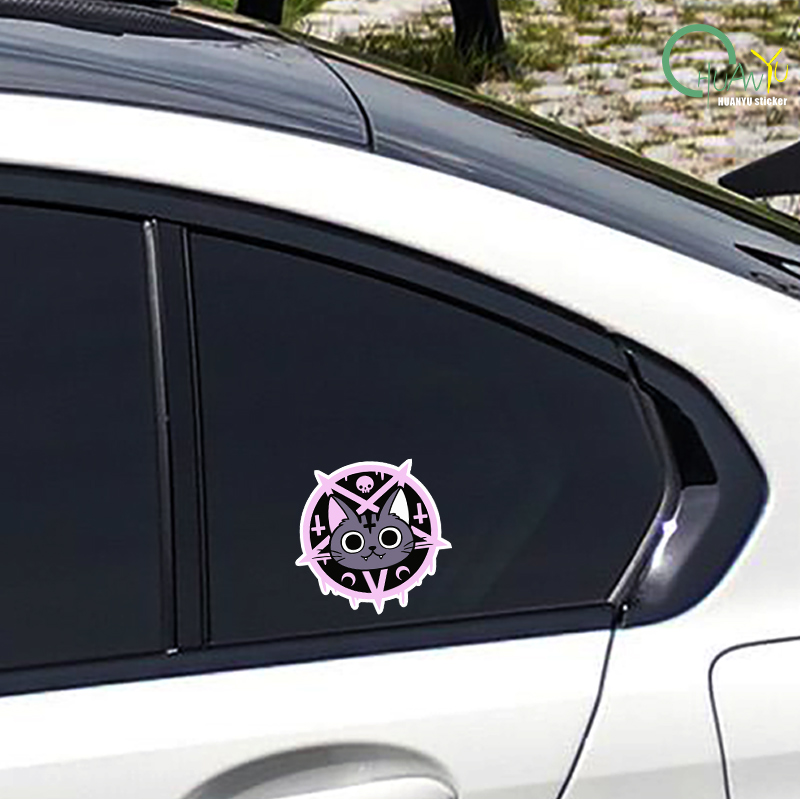 Cool purple black cat pattern  - Motorcycle Gear Pattern 评论和价格