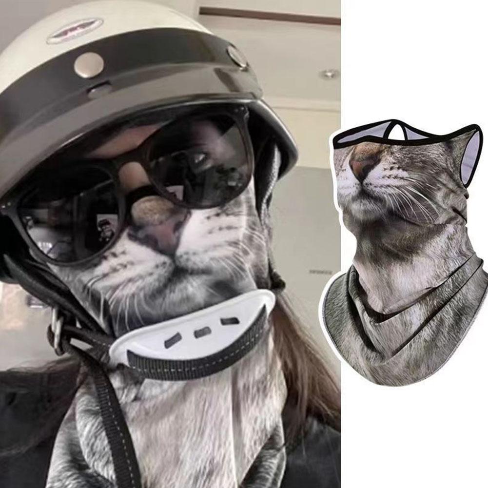 3D Cute Animal Balaclava Motor - Motorcycle Gear Dogs 评论和价格