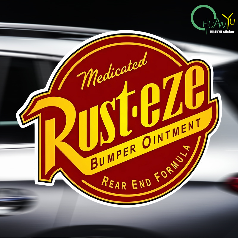 Creative RUSTEZE Car Sticker A - Motorcycle Gear Equipment 评论和价格