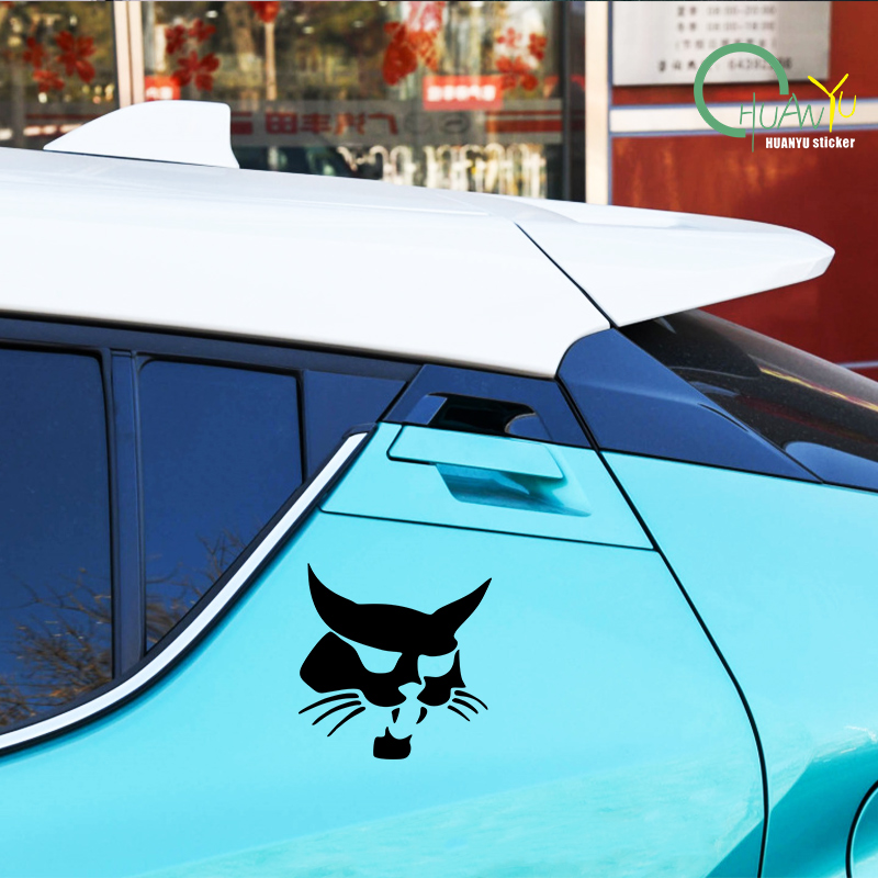 for Bobcat Head Silhouette Car - Motorcycle Gear Equipment 评论和价格
