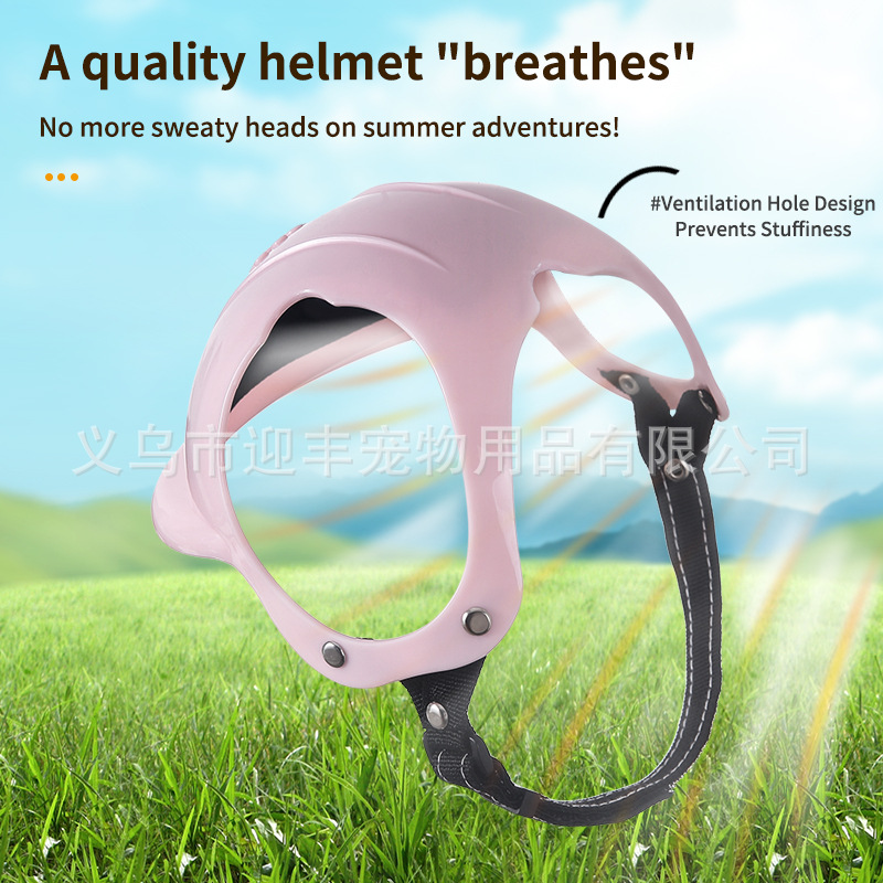 Pink Motorcycle Pet Helmet wit - Motorcycle Gear Dogs 评论和价格