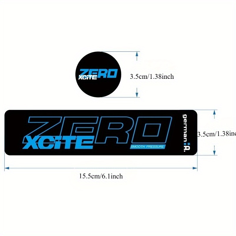 1Set ZERO XCITE Stickers, Wate - Zero Motorcycle Gear 评论和价格