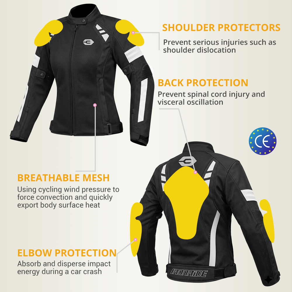Women Motorcycle Jackets Breat - Motorcycle Gear Jacket Women 评论和价格
