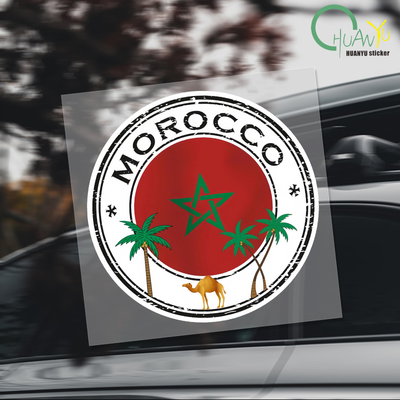 Creative Morocco Stickers Moro - Motorcycle Gear Equipment 评论和价格