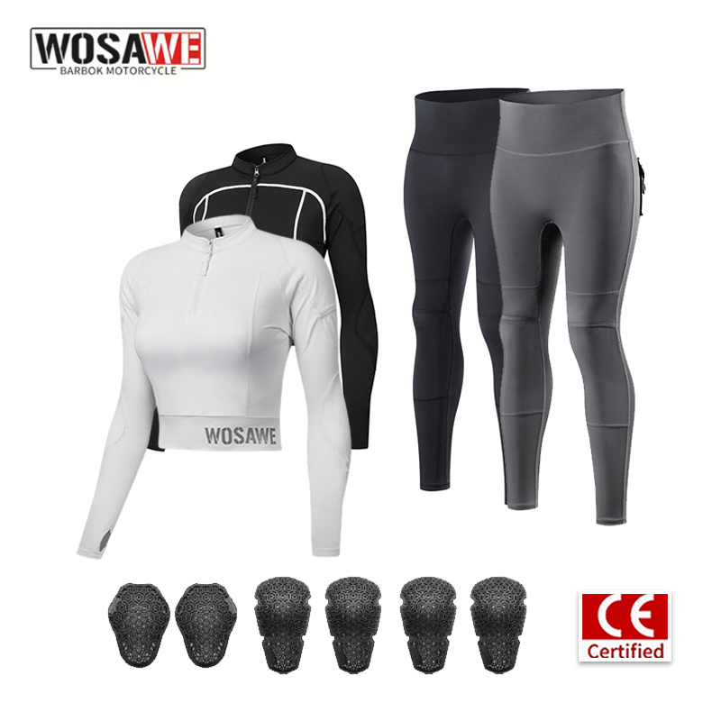 WOSAWE Women Motorcycle Riding - Motorcycle Gear Jacket Women 评论和价格