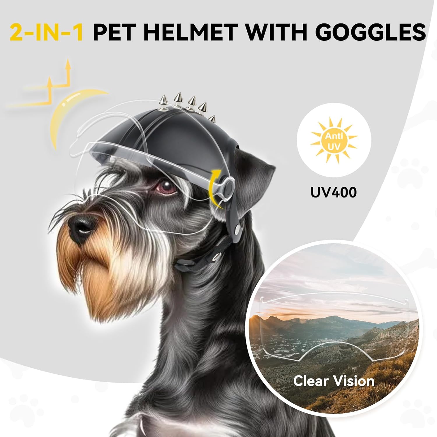 Small Dog Helmet Pet Motorcycl - Motorcycle Gear Dogs 评论和价格