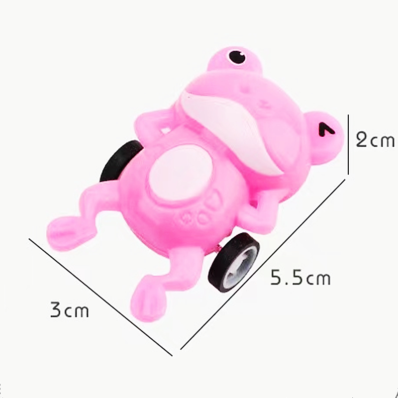 12PCS Funny Mini Pull Back Fro - Tail Bag Rack 评论和价格