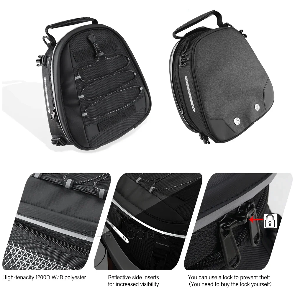 Motorcycle Rear Seat Bag Lugga - Tail Bag Rack 评论和价格