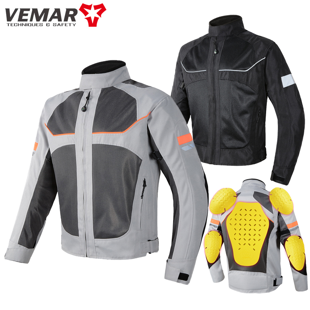 Vemar Summer Men Motorcycle Ja - Gearx Motorcycle Jacket 评论和价格
