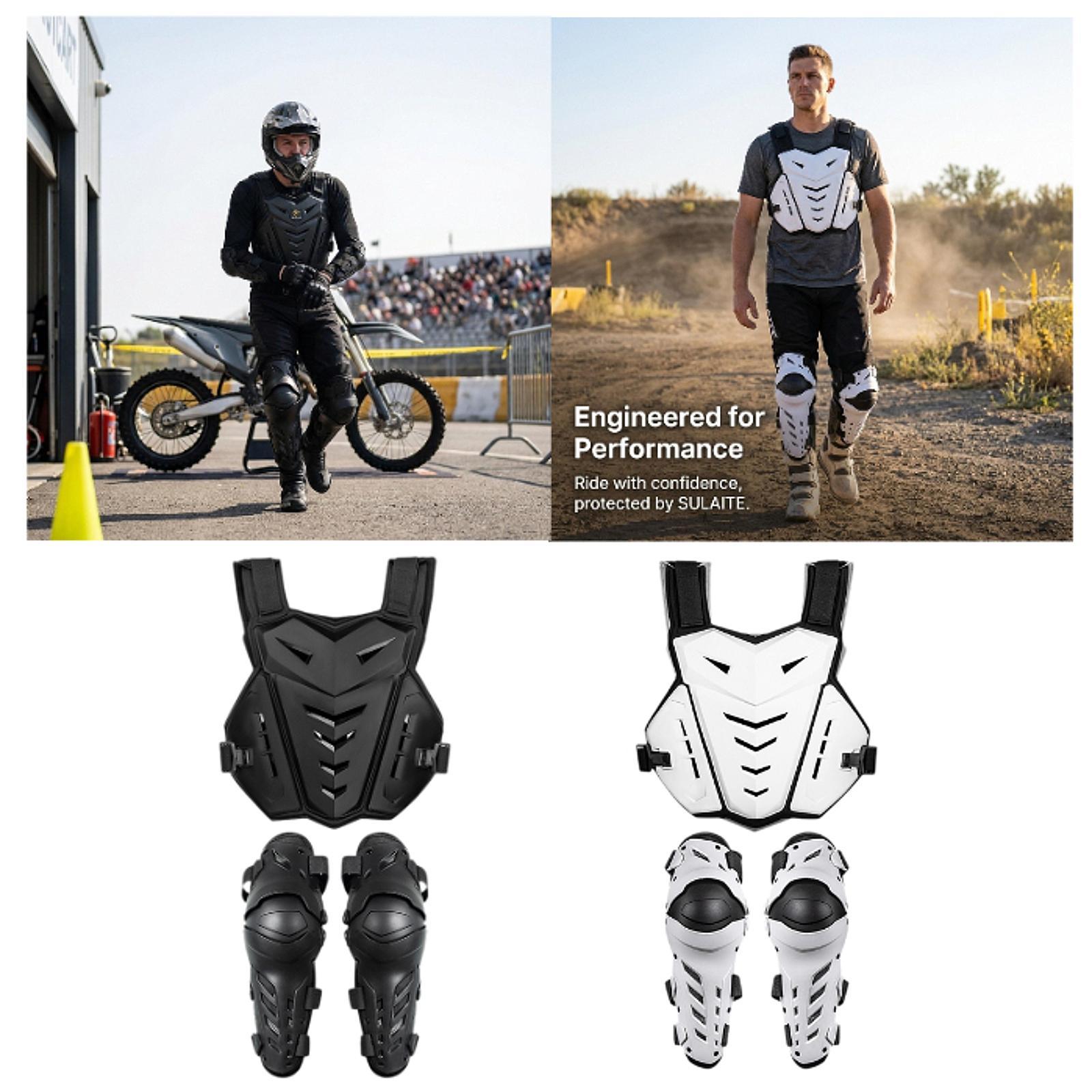 Ergonomic Chest Protector Knee - Motorcycle Gear Jacket Women 评论和价格