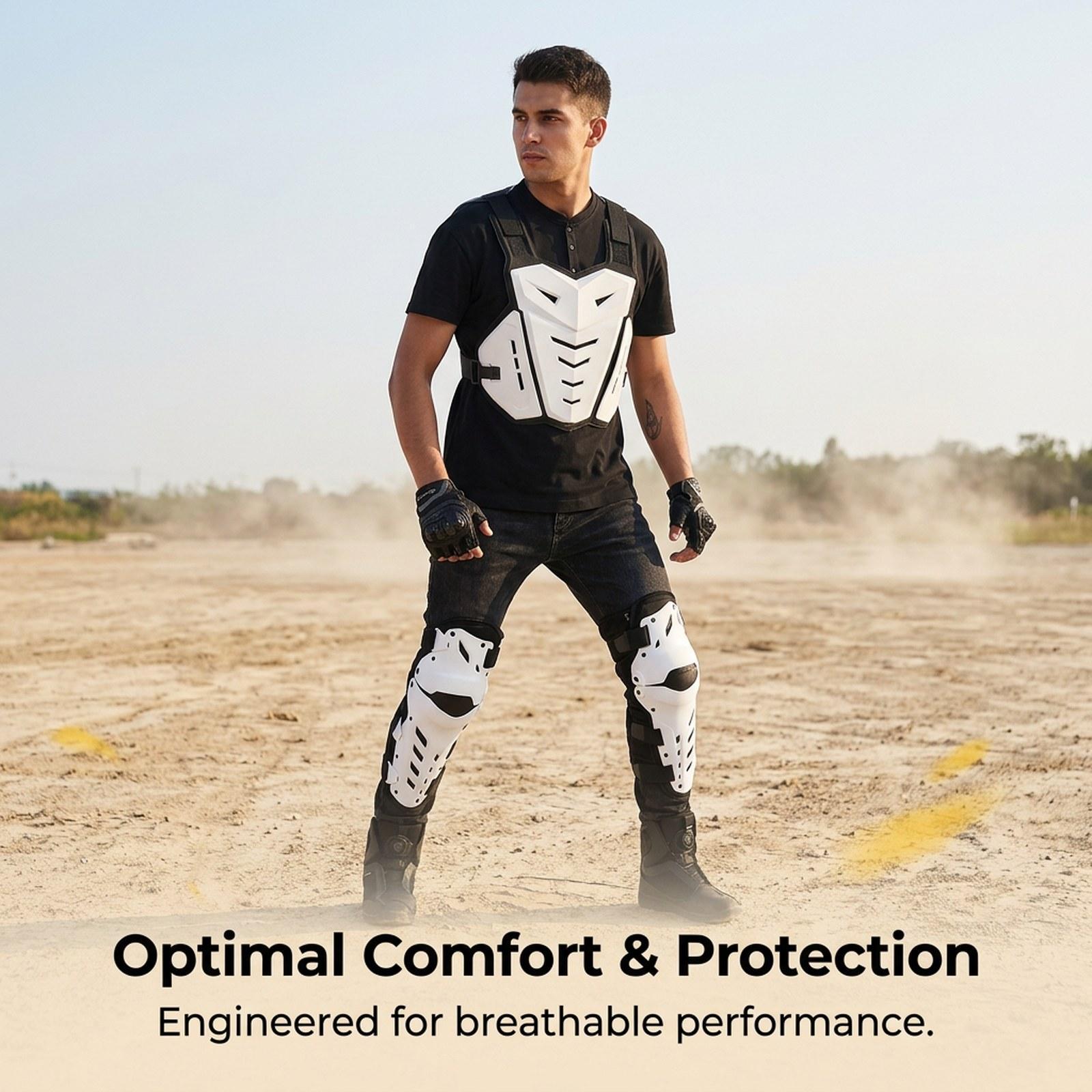 Ergonomic Chest Protector Knee - Motorcycle Gear Jacket Women 评论和价格